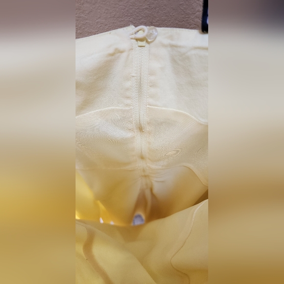 Divided, h&m, size 42, yellow sun dress - Picture 2 of 8